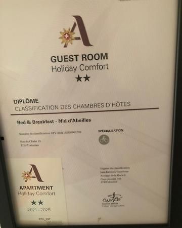Nid D'Abeilles Apartment Tramelan Exterior photo